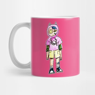 Crayon Catboy Mug